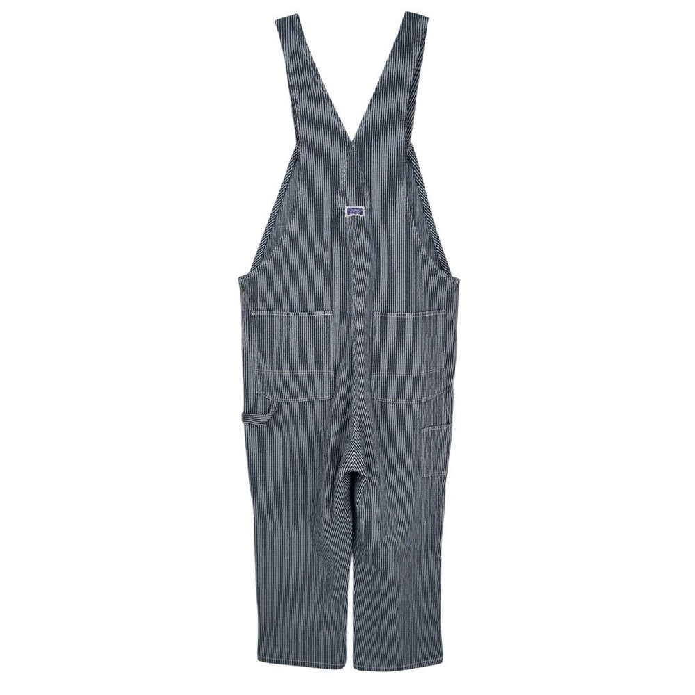 NEW Big Smith Men's Hickory Stripe Bib Overalls Blue White USA‎ Made 42x30 - AC